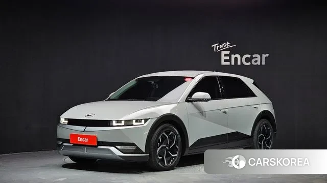 Hyundai Ionic 5 2021 Серебристо-серый из Кореи