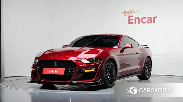Ford Mustang 2019 Красный из Кореи