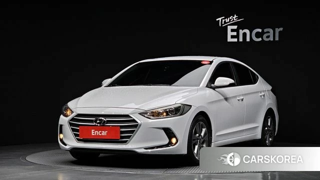 Hyundai Avante AD 2018 Белый из Кореи