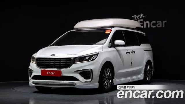 Kia The New Carnival 2018 Белый из Кореи
