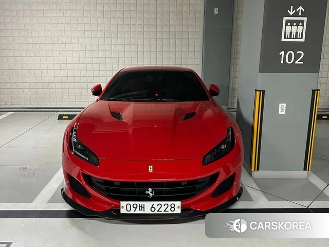 Ferrari Portofino 2018 Красный из Кореи