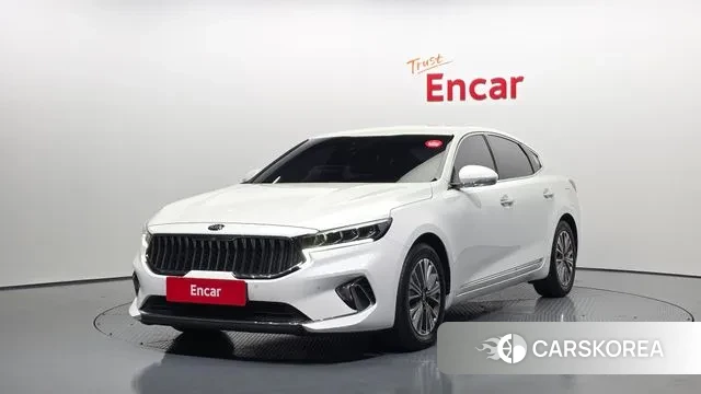 Kia K7 Premier Hybrid 2021 Белый из Кореи