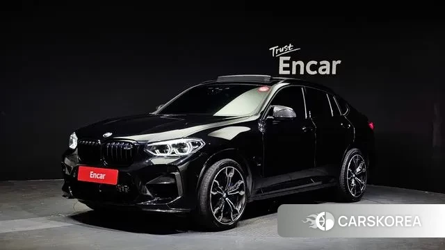 BMW X4M (G02) 2021 Черный из Кореи