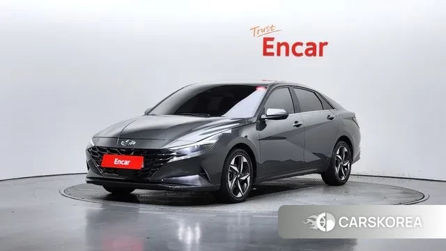 Hyundai Avante (CN7) 2021 Серый из Кореи