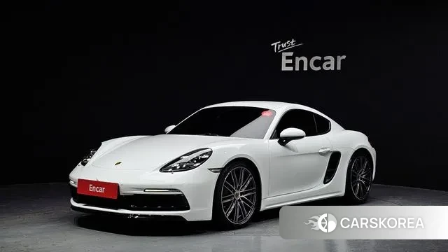 Porsche 718 Cayman 2020 Белый из Кореи