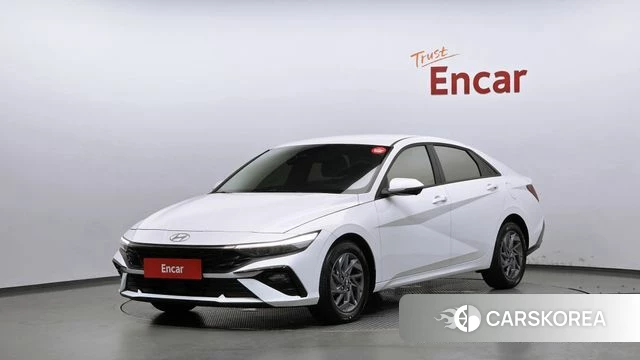 Hyundai The New Avante (CN7) 2025 Белый из Кореи