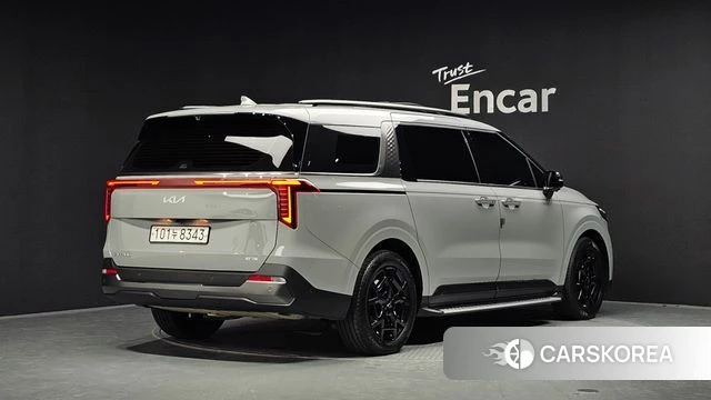 Kia The New Carnival 4th Generation 2024 Серебристо-серый из Кореи