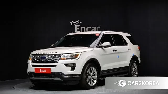 Ford Explorer 2019 Белый из Кореи