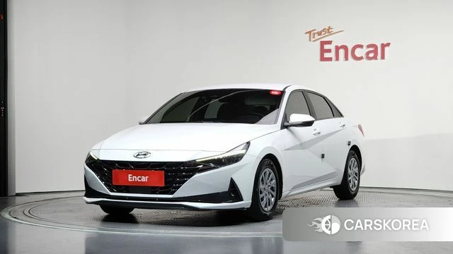 Hyundai Avante (CN7) 2020 Белый из Кореи