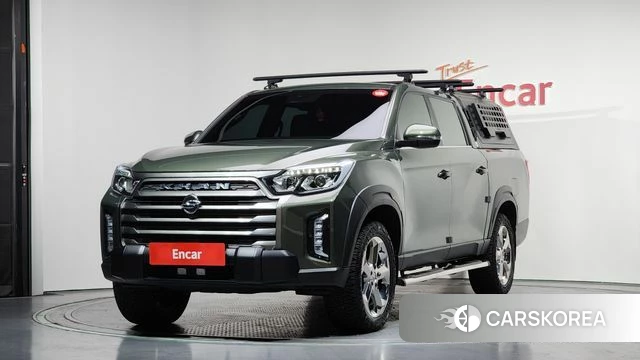 Ssangyong The New Rexton Sports Cannes 2023 Темно-зеленый из Кореи