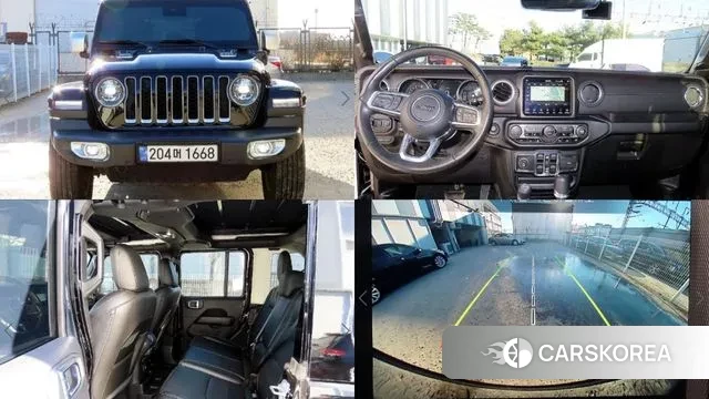 Jeep Wrangler (JL) 2022 Черный из Кореи