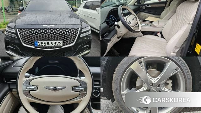 Genesis GV80 2020 Черный из Кореи