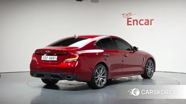 Genesis G70 2019 Красный из Кореи