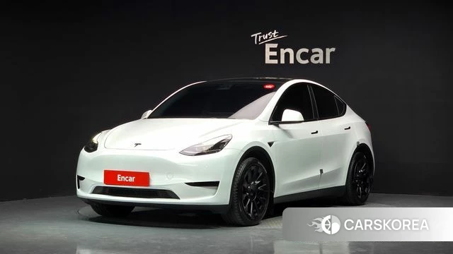 Tesla Model Y 2024 Белый из Кореи