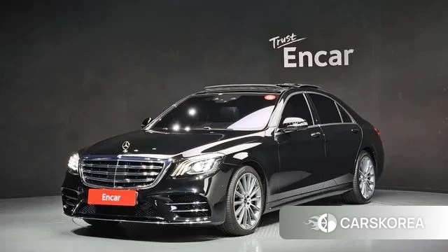 Mercedes-Benz S-Class W222 2018 Черный из Кореи