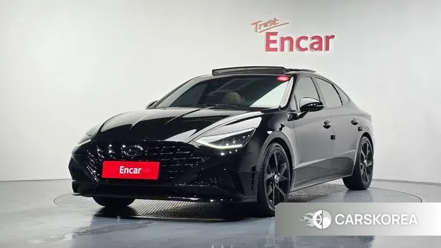 Hyundai Sonata (DN8) 2023 Черный из Кореи