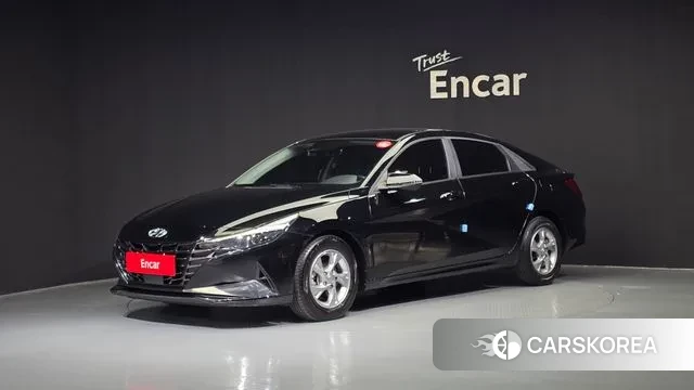 Hyundai Avante (CN7) 2020 Черный из Кореи