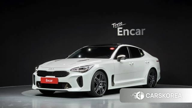 Kia Stinger Meister 2022 Белый из Кореи