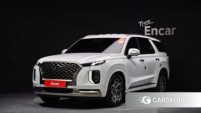 Hyundai Palisade 2021 Белый из Кореи