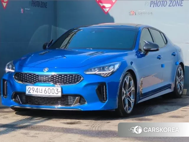 Kia Stinger 2019 Синий из Кореи