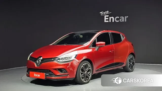 Renault Korea (Samsung) Clio 2019 Красный из Кореи