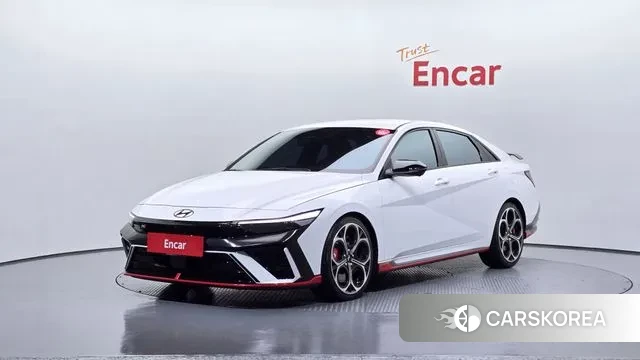 Hyundai The New Avante (CN7) 2024 Белый из Кореи