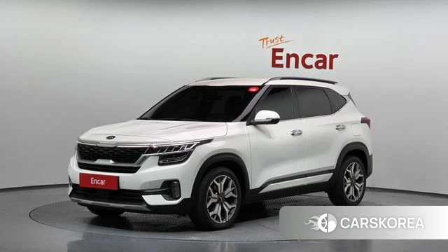 Kia Seltos 2020 Белый из Кореи