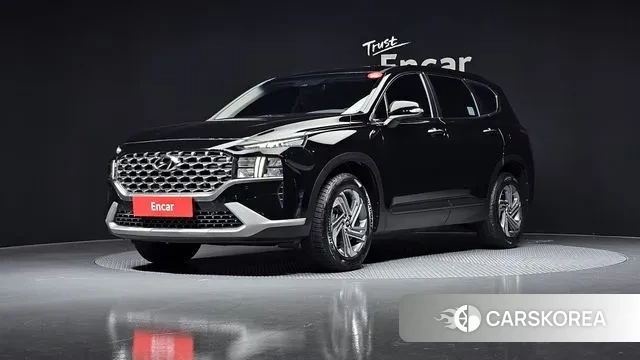 Hyundai The New Santa Fe 2023 Черный из Кореи