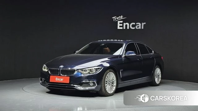 BMW 4 Series (F32) 2019 Синий из Кореи