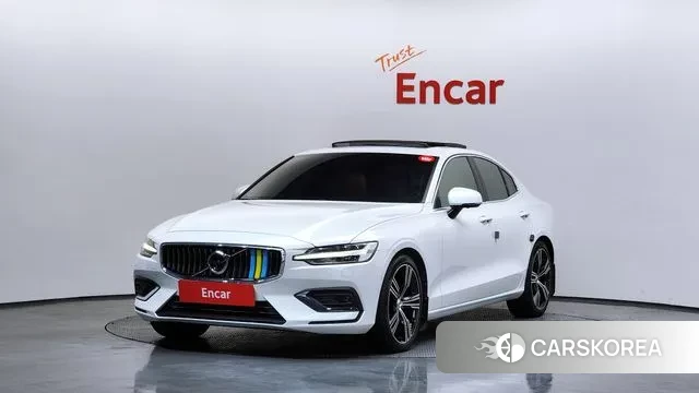Volvo S60 3rd generation 2020 Белый из Кореи