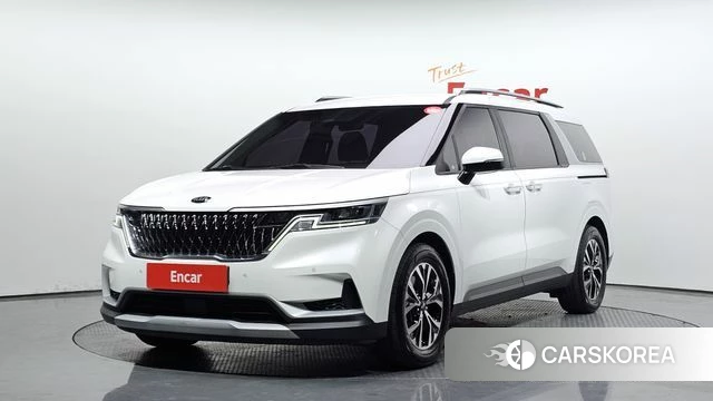 Kia Carnival 4th generation 2021 Белый из Кореи