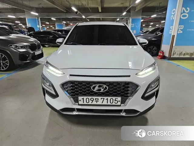 Hyundai Kona 2020 Белый из Кореи