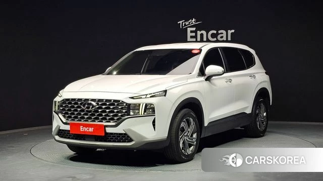 Hyundai The New Santa Fe 2022 Белый из Кореи