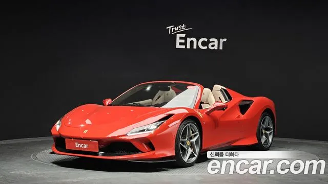 Ferrari F8 Spider 2023 Красный из Кореи
