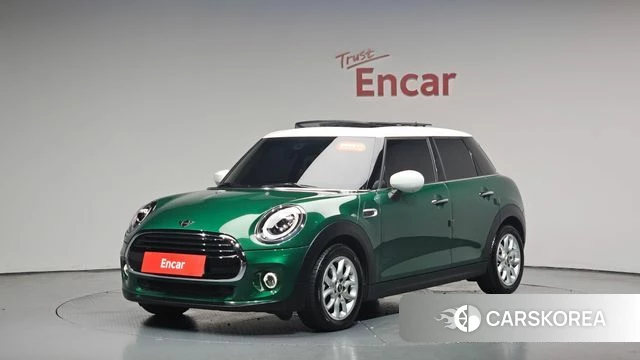 Mini Cooper 2021 Зеленый из Кореи