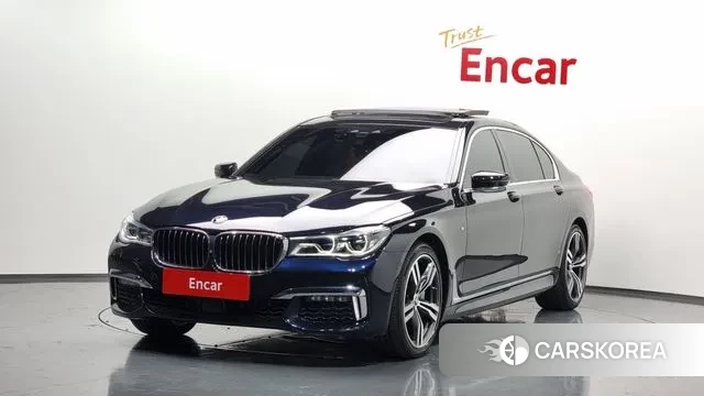 BMW 7 Series (G11) 2018 Черный из Кореи