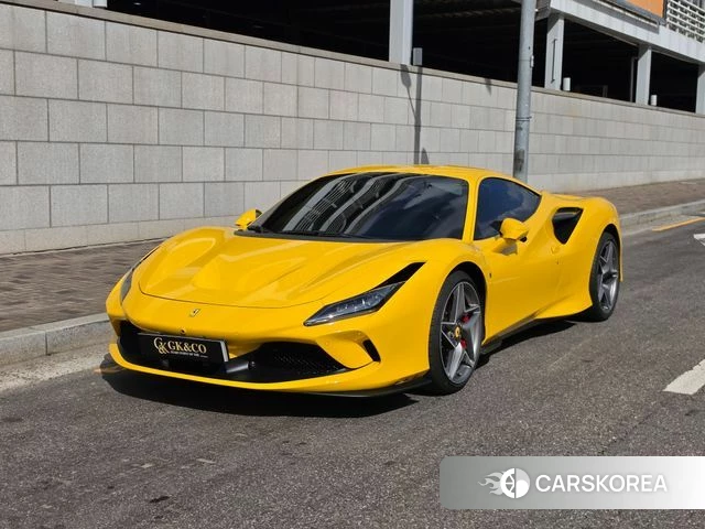 Ferrari F8 Tributo 2021 Желтый из Кореи