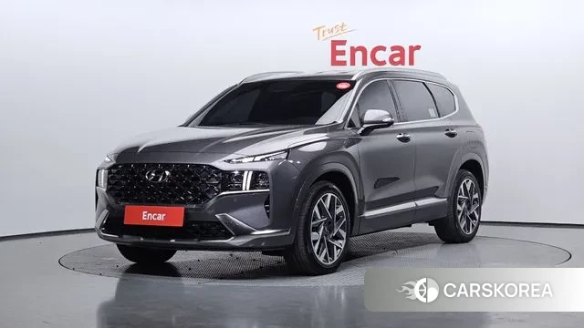 Hyundai The New Santa Fe 2021 Серый из Кореи