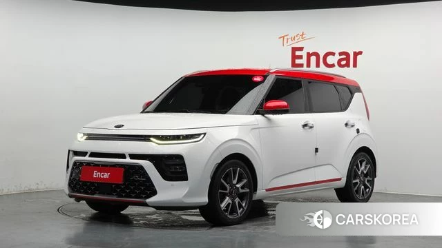 Kia Soul Booster 2020 Белый двухцветный из Кореи