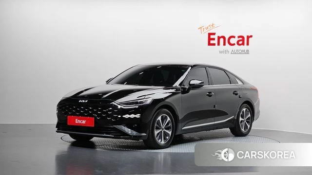 Kia K8 Hybrid 2024 Черный из Кореи