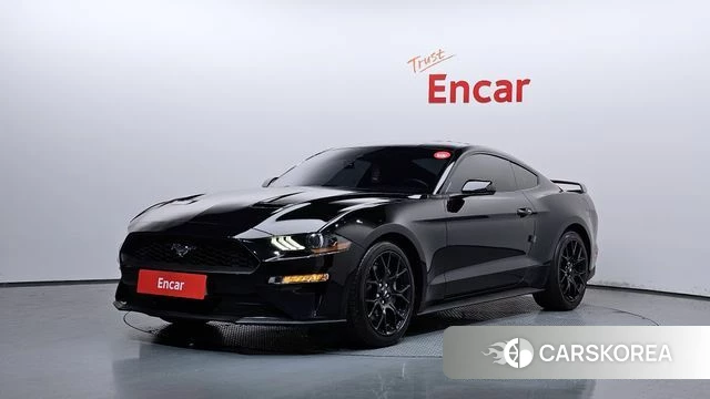 Ford Mustang 2021 Черный из Кореи