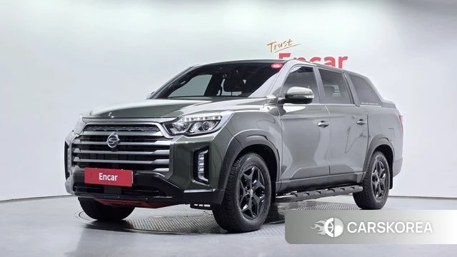 Ssangyong The New Rexton Sport 2021 Темно-зеленый из Кореи