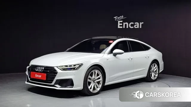 Audi A7 (4K) 2022 Белый из Кореи