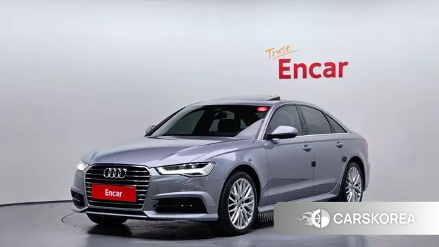 Audi New A6 2018 Серебристо-серый из Кореи