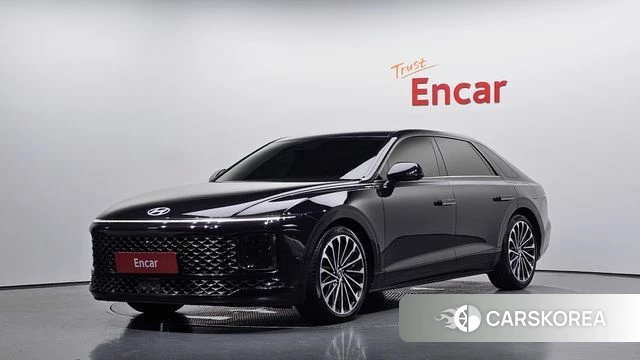 Hyundai Grandeur (GN7) 2023 Черный из Кореи