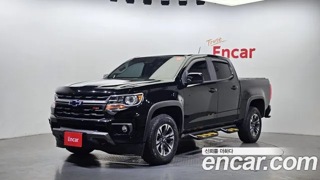 Chevrolet (GM Daewoo) Real New Colorado 2021 Черный из Кореи