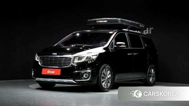Kia All New Carnival 2018 Черный из Кореи