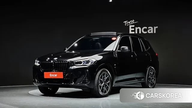 BMW X3 (G01) 2024 Черный из Кореи