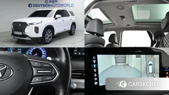 Hyundai Palisade 2022 Белый из Кореи