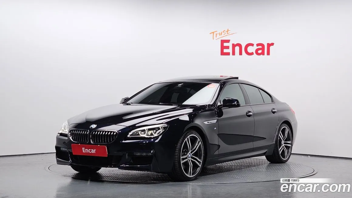 BMW 6 Series (F12) 2018 Черный из Кореи